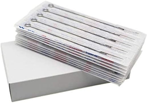 3RL 5RL 7RS 9RS Tattoo Needles Combo – Shield plus Round Liner &amp; Shader Tattoo Needles (20 PCS) – EO Sterilized, Professio...