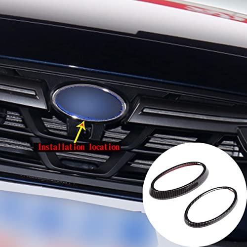 Embellecedor de logotipo para Subaru VX, estilo fibra de carbono 2
