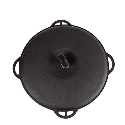 Wok aus Gusseisen Syton Kasan Asia, 40 cm, 12 Liter mit Deckel