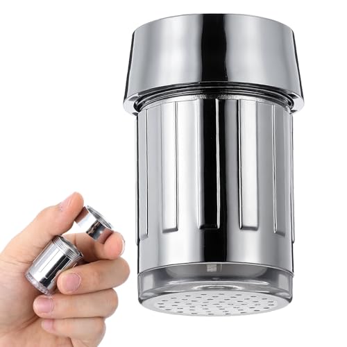 Adorainbow Robinet Lumineux à LED Changement de Couleur, Embout en Abs, Connecteur Intégré, Adapté Cuisine et Salle de Bain