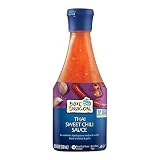 Blue Dragon Thai Sweet Chili Sauce - 10.5oz (Pack of 1) - No Artificial Flavors Or Colors - Made with Red Chilies & Garlic - Vegan, Non-GMO Verified, Gluten Free - Dipping Sauce