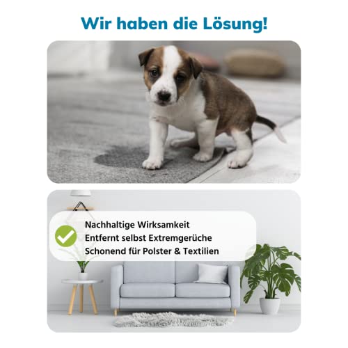 LINOZZ Geruchsneutralisierer gegen Tiergerüche 500 ml. Geruchsentferner für Katzenurin, Hühnerstall, Hundebett… – Bild 7