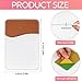 VZZNN 24 Pack Sublimation Blank Phone Wallet, PU Leather Phone Card Holder, Stick On Credit Card Holder for Most Cell Phones