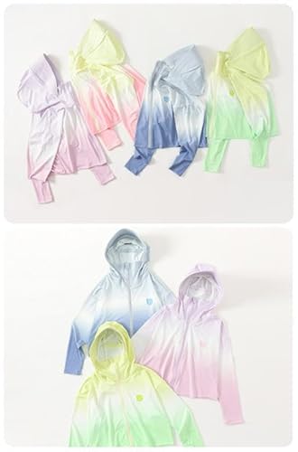 HOLRAFAN 子供用UVカット薄手パーカー 160パープル