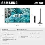SAMSUNG 65-Inch Class QLED Q7F Series Samsung Vision AI Smart TV (2025 Model, 65Q7F) Quantum HDR, Object Tracking Sound Lite, Q4 AI Gen1 Processor, 4K upscaling, Gaming Hub, Alexa Built-in - Image 2