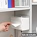 Imagen de 2 Piezas Caja de Pañuelos Autoadhesiva Montada en la Pared