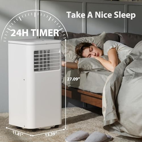 Image of Antarctic Star 8000 BTU Portable Air Conditioner, Portable AC Unit
