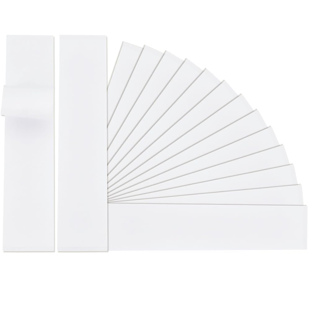CREATCABIN 30 Pcs White Golf Grip Tape Double Sided Adhesive Strips Golf Grip Tape Strips Roll Activated Club Regripping Kit Multi Purpose for Sports Handle Tennis Softball Men Women 8.66×1.97 Inch
