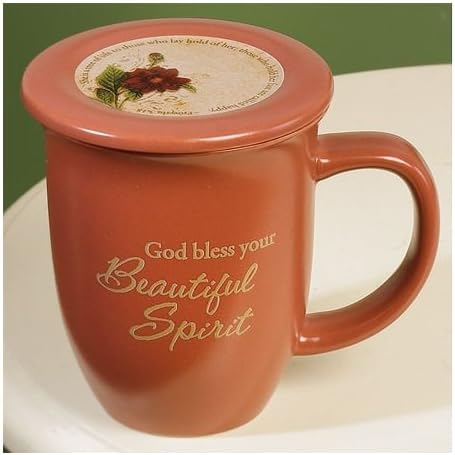 Abbey Gift Ceramic Beautiful Spirit Mug & Coaster Set