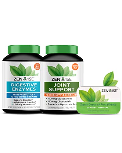 Zenwise Digestive Enzymes, Joint Support, And Travel Size Tin #TOP10