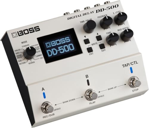 boss dd-500 digital delay stompbox dd-500