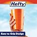 Hefty Party On Disposable Plastic Cups, Assorted, 16 Ounce, 100 Count