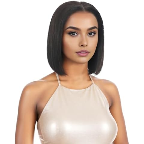 FUTAI 8 Inch Real Human Hair Bob Wigs HD Front 13×4 Lace Wig for Professional Female Diverse Styles Cover