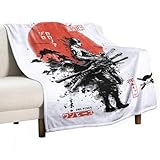 Anime Blanket - Soft Flannel Fleece Bed Blankets Plush Warm Cozy Comfort Blankets Bedspread for Bed Sofa Couch Office Travel 40'x50'