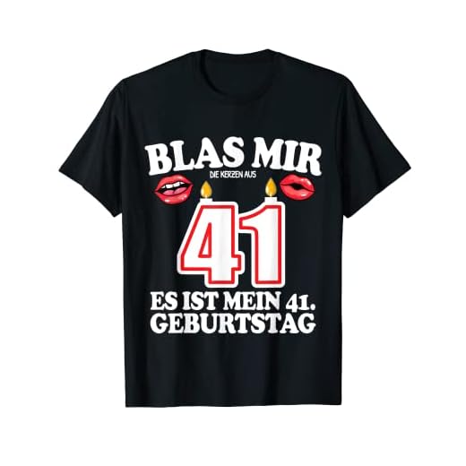 Hombre Me sopla las velas de 41 cumpleaños hombre divertido divertido Camiseta