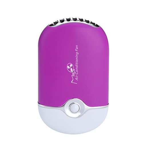 Grafting eyelash fan Planting false eyelash blow-dryer Portable small fan usb charging eyelash auxiliary tool，USB Air Conditioning Blower Handheld (purple)