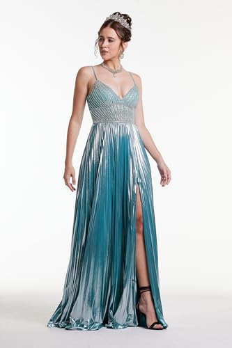 Image of Formal Cocktail Dress for Women 2025, Floral Embroidered Maxi Dress, Elegant Evening Party Gown, Multi Style