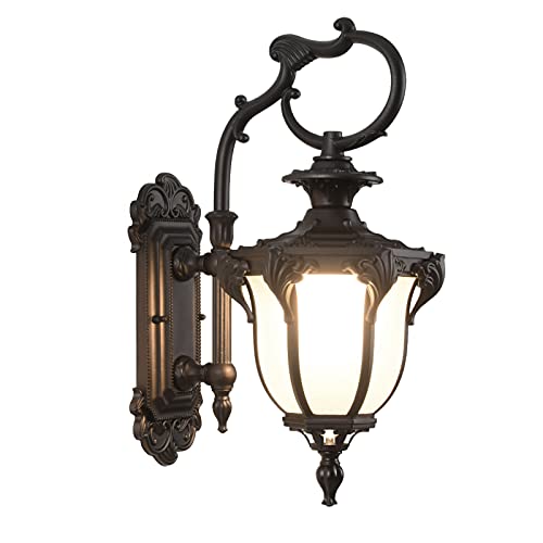 Promo Discount Up To 70% Off LONEDRUID Led Outdoor Wall Light Fixtures Modern 21.26'H Exterior Wall Lantern Waterproof Sconce Porch Lights Wall Mount for House, UL Listed