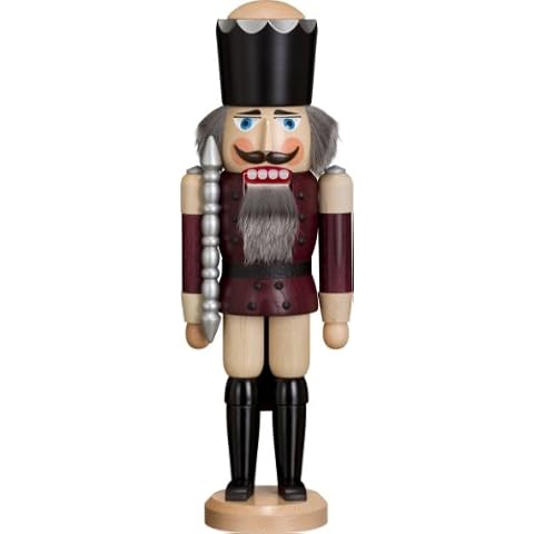 Nutcracker Christmas King Eggplant 38 cm Cover