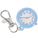 WRITWAA Fashion Quartz Pocket Watch - Elegant Metal Nurse Pocket Watch with Simple Design, Perfect for Everyday Use and Nursing Professionals