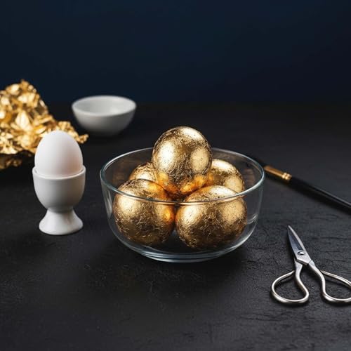 Nogeqi 240 Sheets 12 Colors Gold Leaf Sheets, Imitation Foil Sheet for Crafts Multi-Color Foil Paper for Art Decoration, Painting, Nails, DIY Crafts, Handicrafts (3.15 x 3.35 Inches) - Thumbnail 4