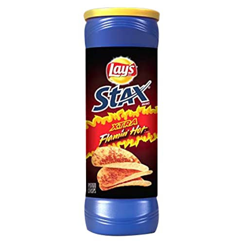 Lay's STAX Xtra Flamming Hot, 155.9 g Amazon.in Grocery & Gourmet Foods