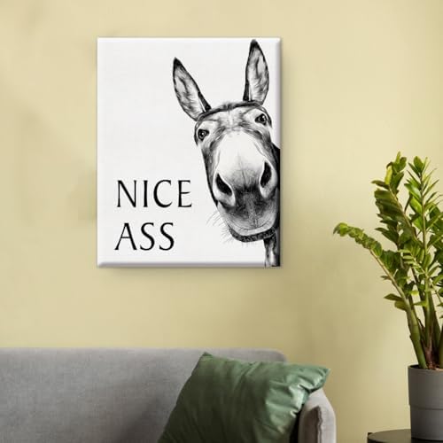 Bathroom Wall Art Vintage Funny Wall Art for Home Decor Bathroom 8x10 Inches — view 5