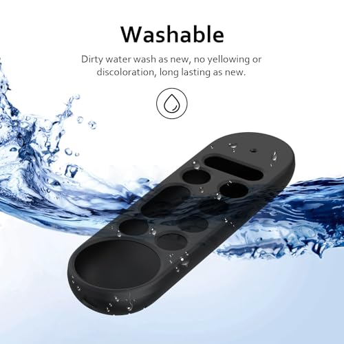 LEFXMOPHY Case for Google TV Streamer 4K Remote Cover 2024 Silicone Protective Sleeve - Black by LEFXMOPHY - Used condition - Image 6