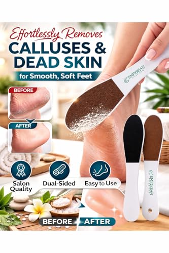 Empyrean Grinder Foot File | Made in USA | Black 080/100 Gold Grit | Callus Remover | Disinfectable Washable Reusable | 1 Piece
