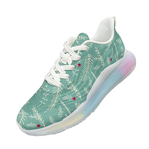 Chaussures de running femme décontractées sport plein air baskets arc-en-ciel taille 40