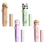 gomme panda 750 Design adorabili: caratterizzati da simpatici personaggi popolari come capibara, panda, unicorni e ragazze con tema pesca, questi design accattivanti catturano immediatamente l'attenzione dei bambini e degli appassionati di cancelleria. Utilizzabili sia come pratici cancellini che come graziosi soprammobili da scrivania, aiutano il prodotto a distinguersi tra gli articoli di cancelleria simili su Amazon.