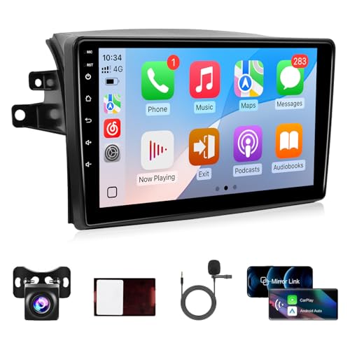 Leadfan Car Radio for Toyota Sienna 2004-2010 Stereo Wireless Carplay&Android