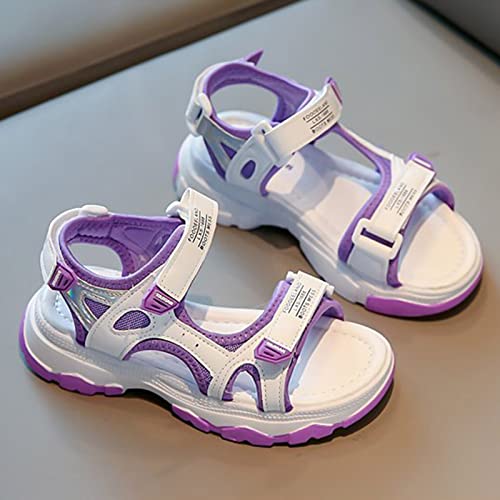 So So Shoes for Kids Sandals Color Matching Soft Sole Beach Sports Sandals Ballet Slippers for Toddler Girls3