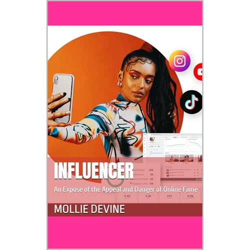 Influencer Audiolibro Por Mollie DeVine arte de portada