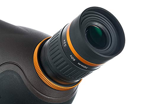 Levenhuk Blaze PRO 70 mm 20–60x Luneta Wodoszczelna, Wypełniona Azotem i Odporna na Zaparowanie, o Dużej Mocy i Dużej Aperturze, z Okularem Zmiennoogniskowym, Statywem i Torbą