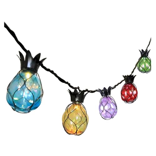 Vigdur Pineapple String Lights - Outdoor Patio Lights Plug in