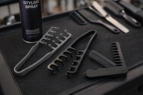 3Pcs Texture Comb Men, Viral Volume Texturizing Magic Comb, Wide Tooth Hair Volumizing Peigne Cheveux for Curly Hair Styling Comb Barber — view 7
