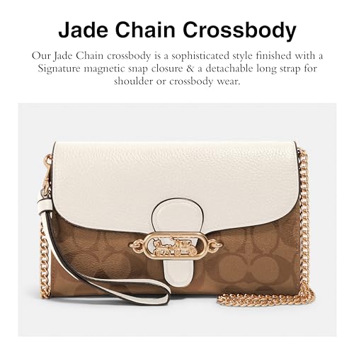 Coach Women's Signature Elle Hardware Chain Crossbody2