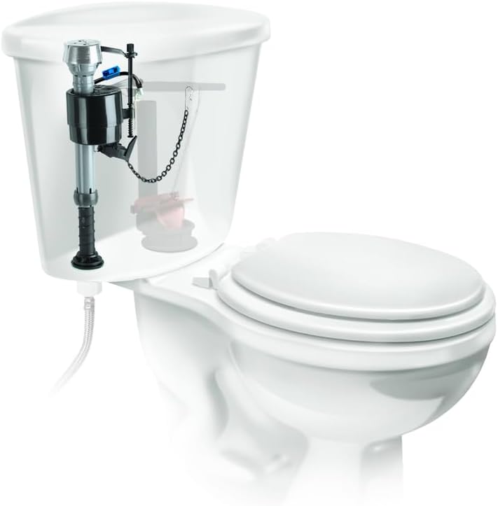 Fluidmaster 400LSRP4 Leak Sentry Pro Toilet Fill Valve, Anti-Siphon: Yes Multicolored