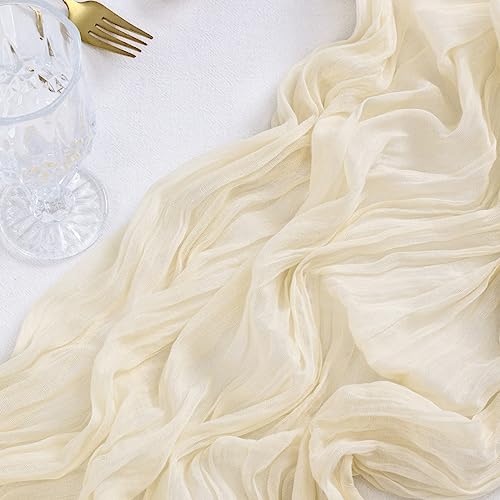 Socomi Cheesecloth Table Runner - Image 3