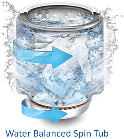 Water Balanced Spin Tub Illustration