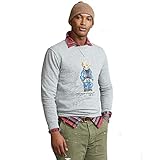 ralph lauren 2xb size chart  POLO RALPH LAUREN Sweatshirt für Herren mit Poloshirt, grau, M