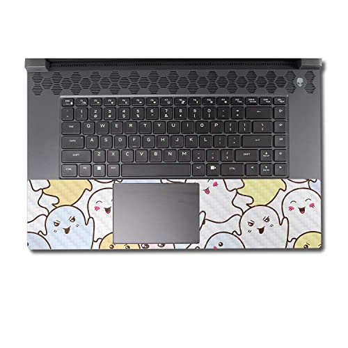 Image of MightySkins Carbon Fiber Skin Compatible with Alienware M17 R5 (2022) Full Wrap Kit - Seal Gang | Protective, Durable Textured Carbon Fiber Finish | Easy to Apply & Change Styles | Made in The USA