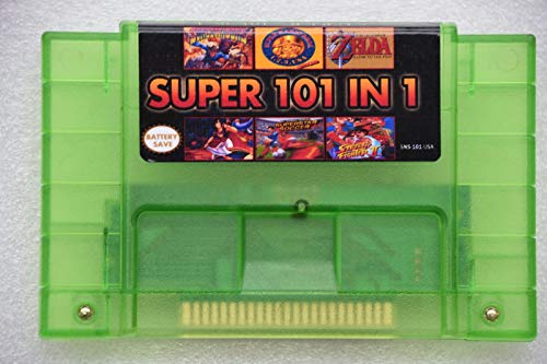 SNES 101 in 1 SNES game cartridge 16 bit 46 pin video game cartridge USA version Save Functions