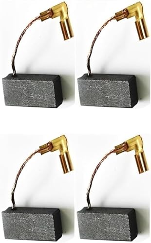 LonESA 4-Pack A26 Carbon Brush Set, Compatible with Angle Grinders, Electric Hammers, Cutting & Polishing Machines, Hand Drills - Motor Repair Parts