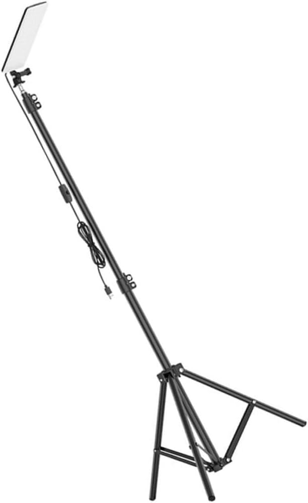 YARNOW Telescopic Led Camping Lantern Tripod Stand Portable Outdoor Work Light for Hiking and Design for Easy Installation and Storage