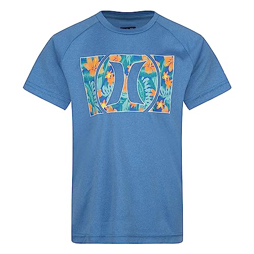 Image of Hurley Boys' Icon UPF 50+ Rash Guard Swim