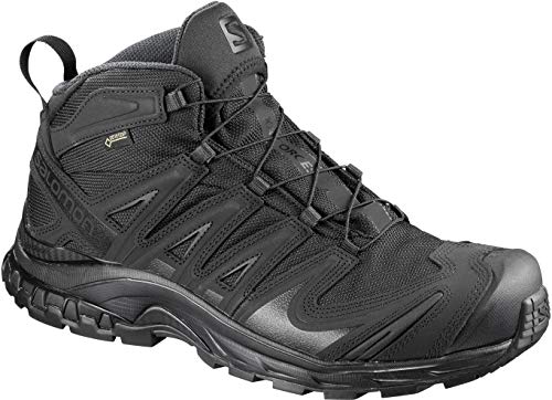 Salomon Unisex XA Forces MID GTX Boots, Black/Black/Black, 8.5
