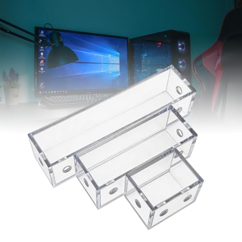 Depósito de agua transparente con bloque de ventilador para optimizar tu refrigeración líquida 2