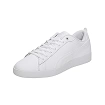 PUMA Smash Wns V2 L, Sneaker Donna, Bianco (Puma White Puma White), 38 EU